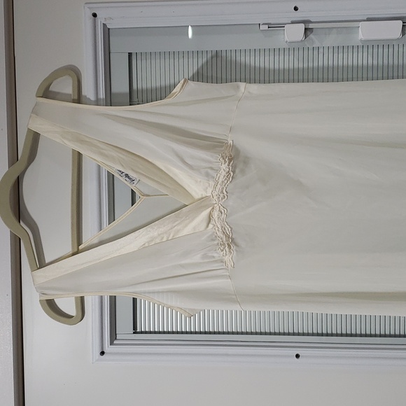 Vintage Vanity Fair long nightgown ivory - Picture 2 of 7